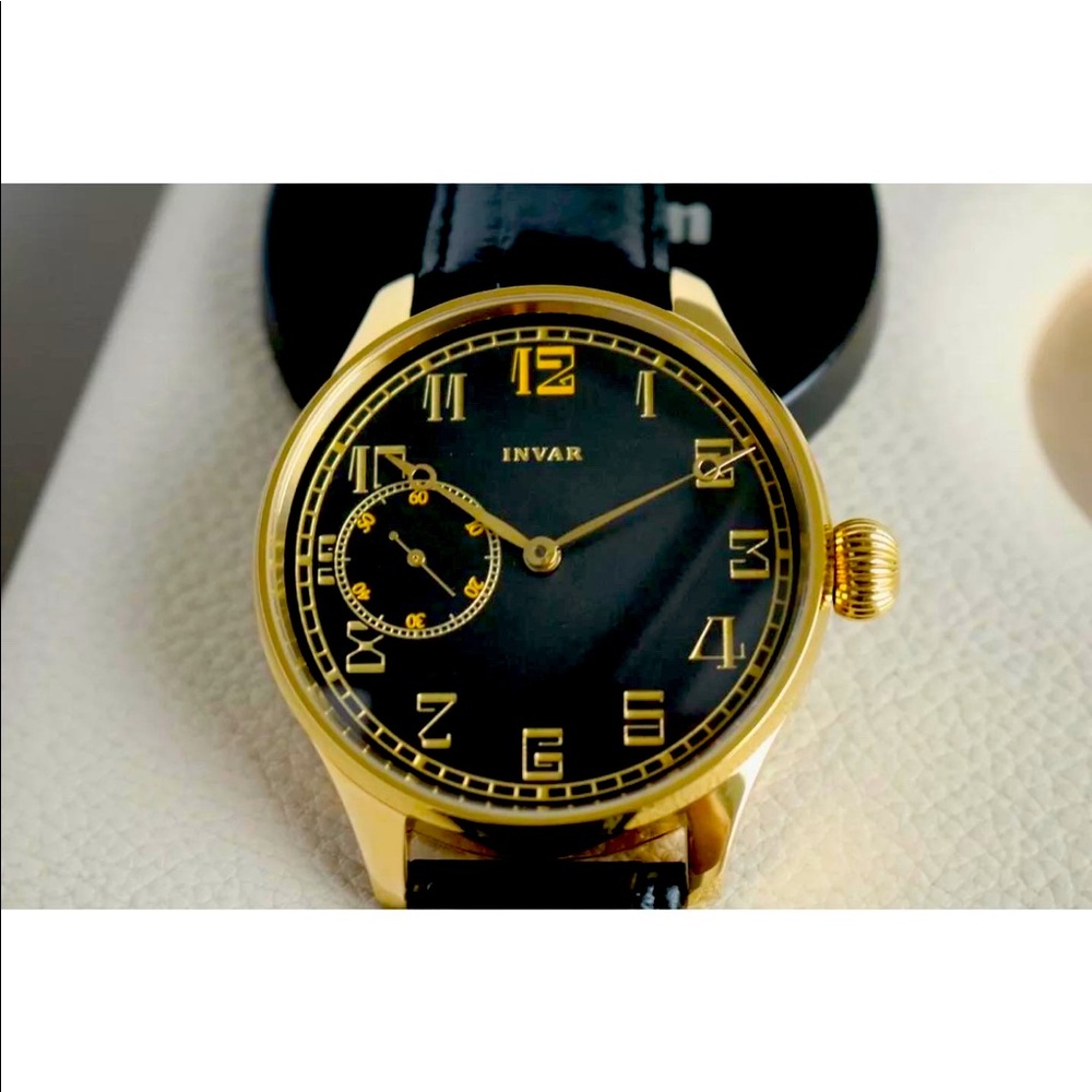 Swiss made Invar mens watch